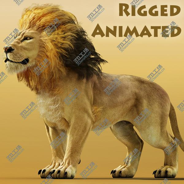 images/goods_img/20210312/3D Lion model/1.jpg